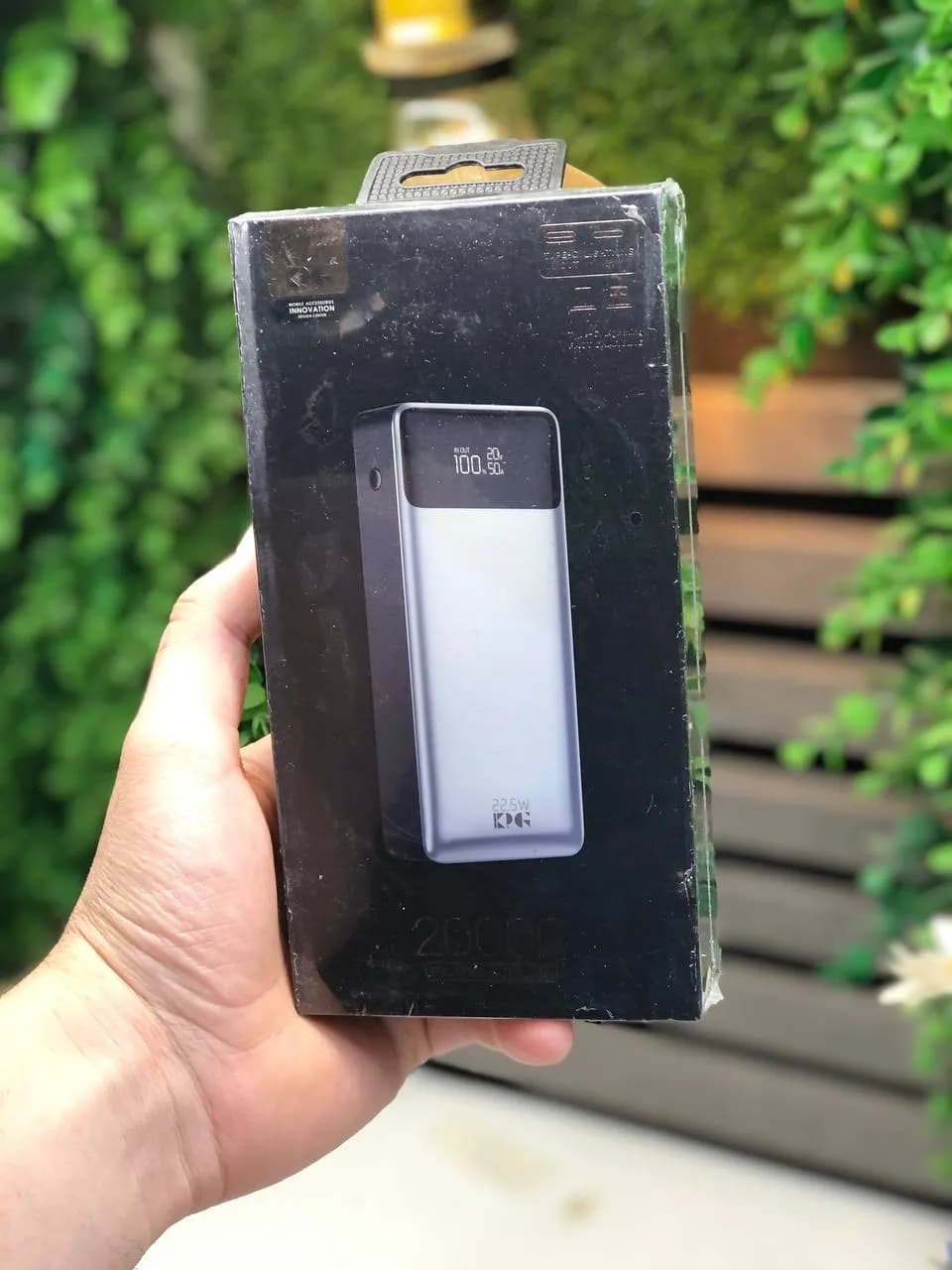 پاوربانک KPG مدل KPG-207 ظرفیت 20000 میلی آمپر 22.5W