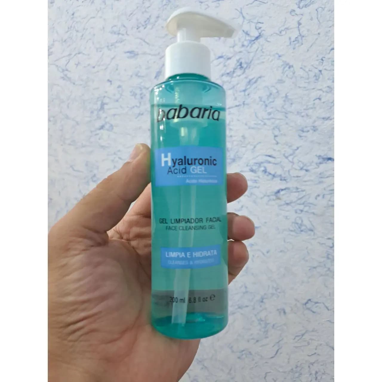 ژل شستشو صورت هیالورونیک اسید باباریا 200 میل — تصویر ۴