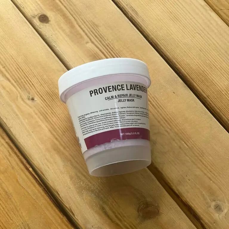 ماسک هیدروژلی لوندر دکتر مینایر 100 گرم — تصویر ۲