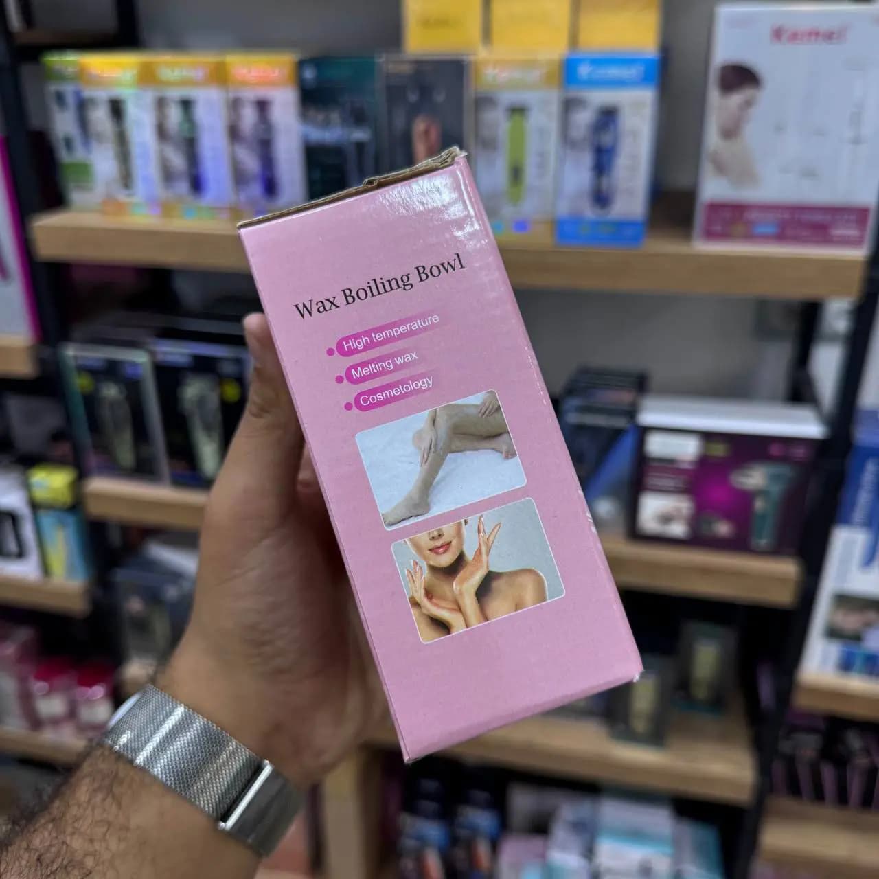 دستگاه گرم کن سیلیکونی تاشو مدل CL-1180 — تصویر ۴
