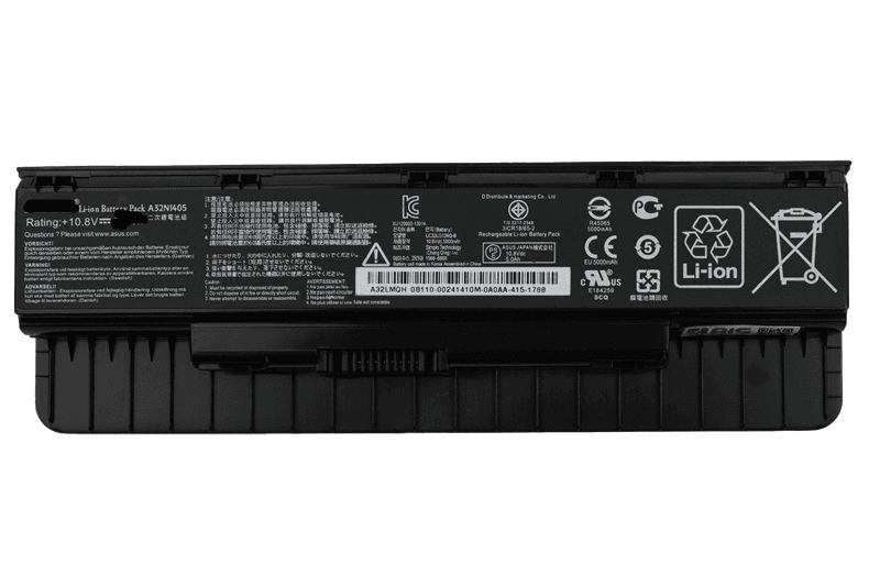 باتری لپ تاپ ASUS N551 / N551J / N551JW / N551JK / N551V / N551VW / N551Z — تصویر ۳