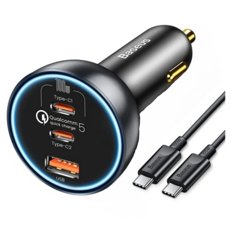 شارژر فندکی بیسوس مدل Baseus Qualcomm160W — تصویر ۶