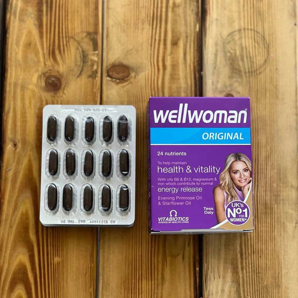 قرص مولتی ویتامین ول وومن Wellwoman بسته 30 عددی — تصویر ۵
