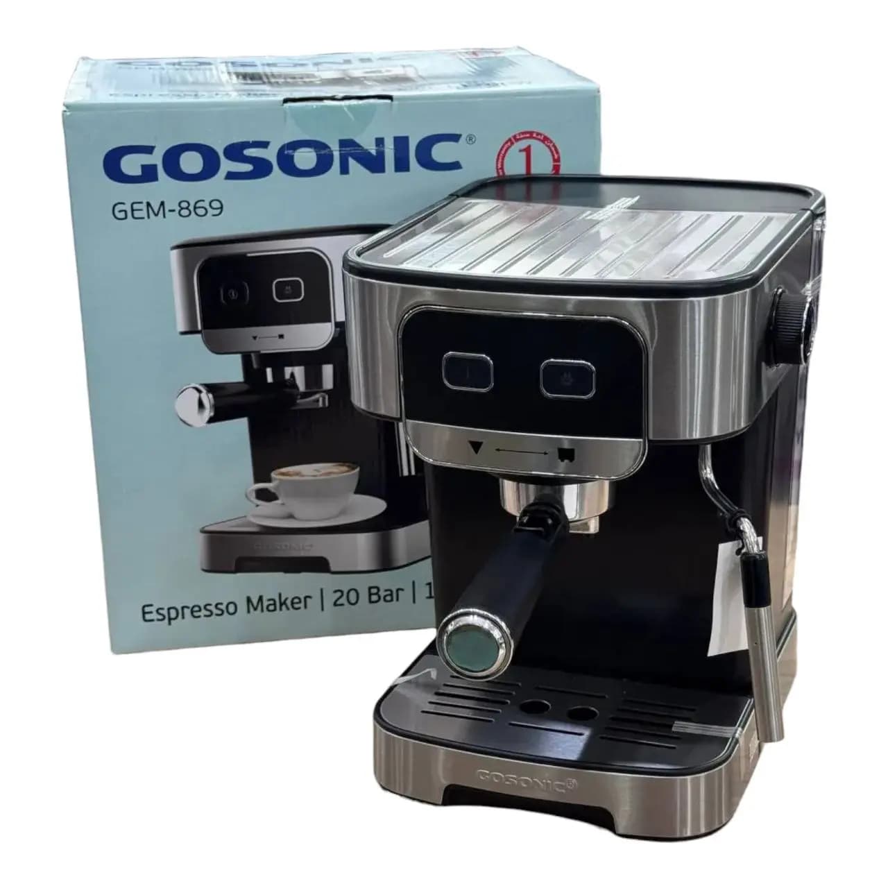 اسپرسو ساز گوسونیک مدل GEM-869 بخار 20 بار