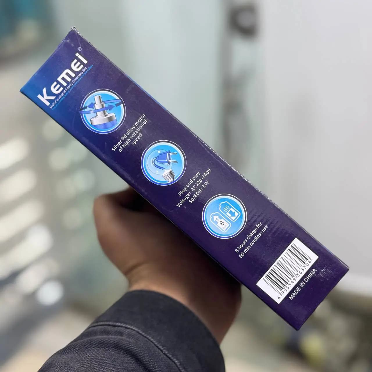 شیور سه کاره کیمی مدل KM-6330 — تصویر ۵