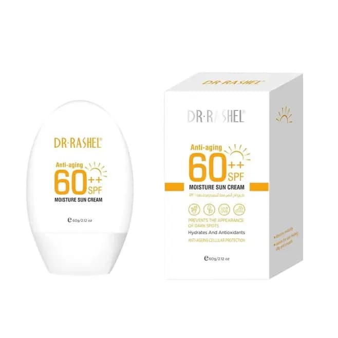 کرم ضد آفتاب بدون رنگ دکتر راشل SPF60