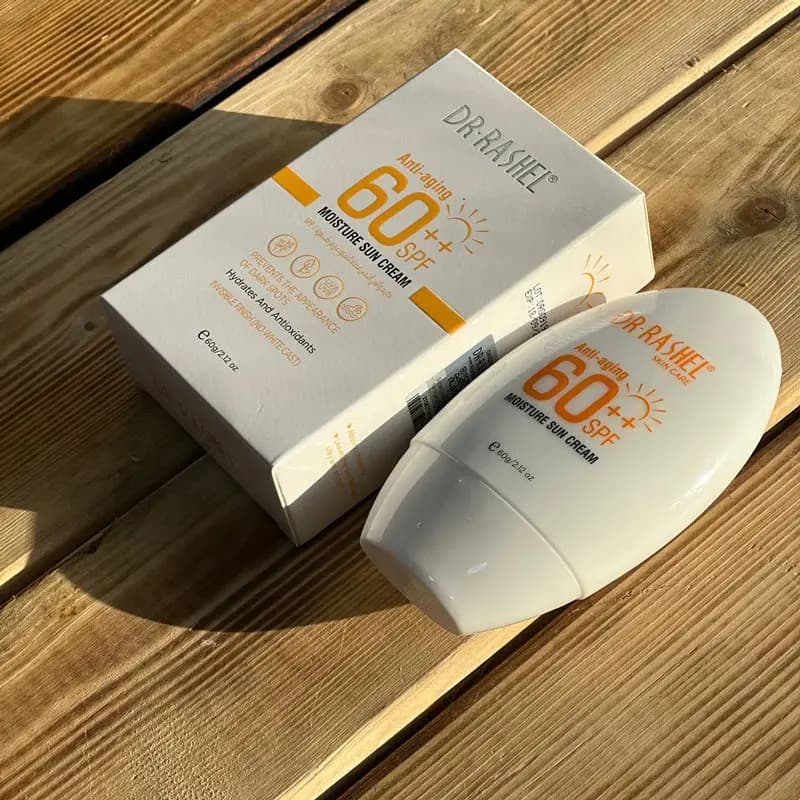 کرم ضد آفتاب بدون رنگ دکتر راشل SPF60 — تصویر ۸