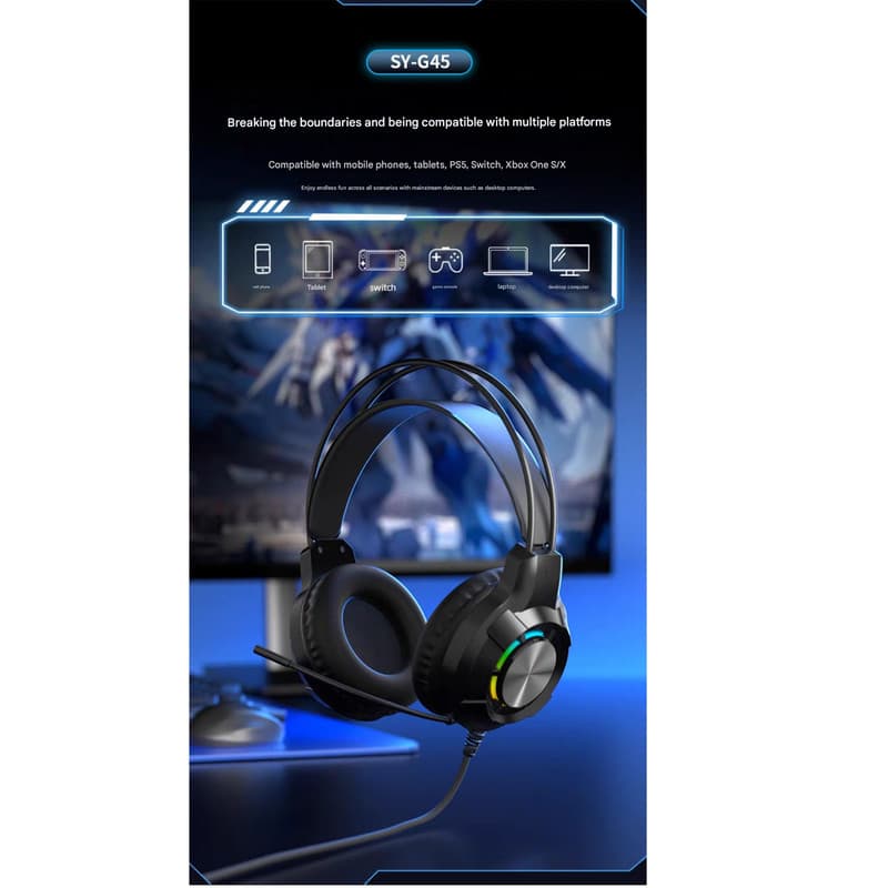 هدست گیمینگ دوپریم مدل SY-G45 — تصویر ۱۲