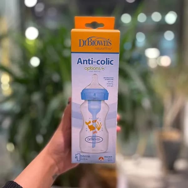 شیشه شیر 270 میل دکتر براون طرح ماهی — تصویر ۲