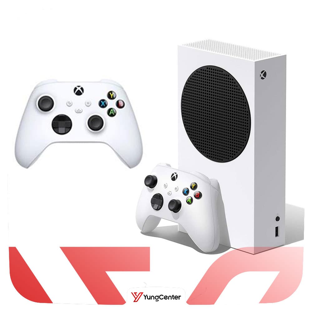 کنسول بازی Xbox series s+ دسته بازی سفید