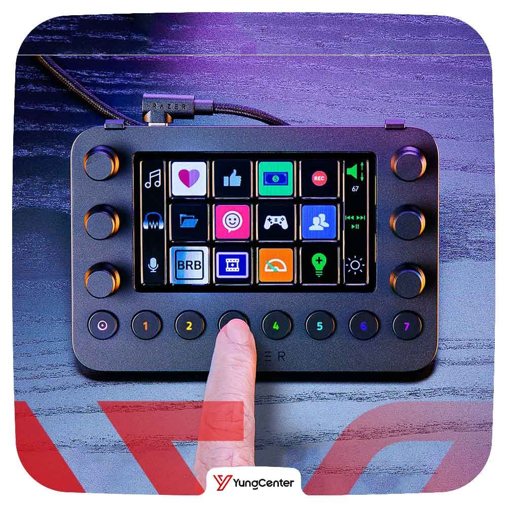 کنترلر استریم ریزر Razer Stream Controller — تصویر ۲