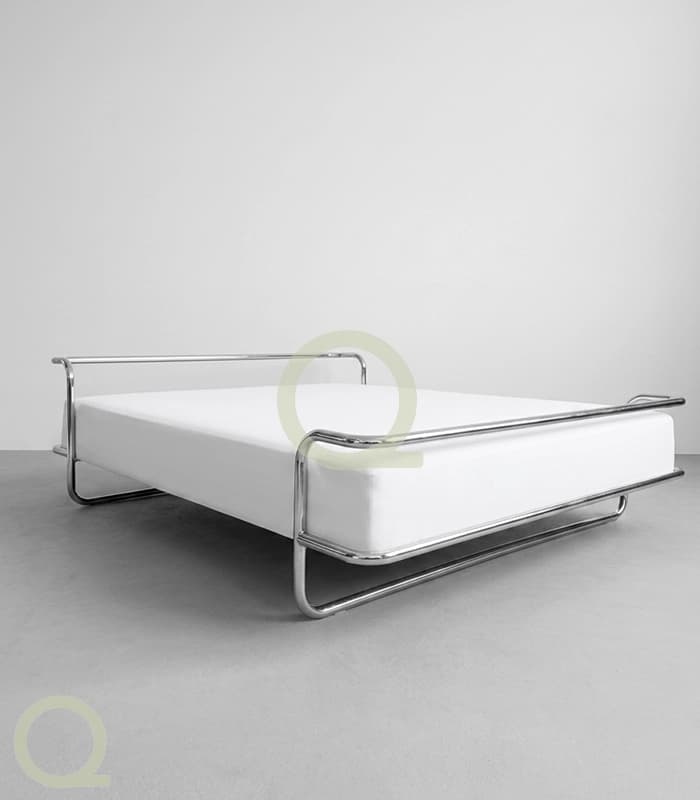 تخت خواب مینیمال فلزی مدل لیما مبلمان فرنا مدل 1144501