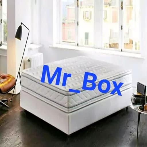 تختخواب تخت خواب باکس ثابت هتلی سایز 160 دونفره بدون تشک مدل5 مبلمان فرنا مدل 1144470