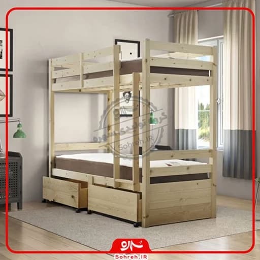 تخت خواب کودک و نوجوان مدل SO13104 مبلمان فرنا مدل 1144397