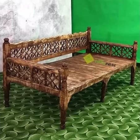 تخت سنتی ویلا سازه طرح الیزا ارسال با باربری پس کرایه مبلمان فرنا مدل 1144370