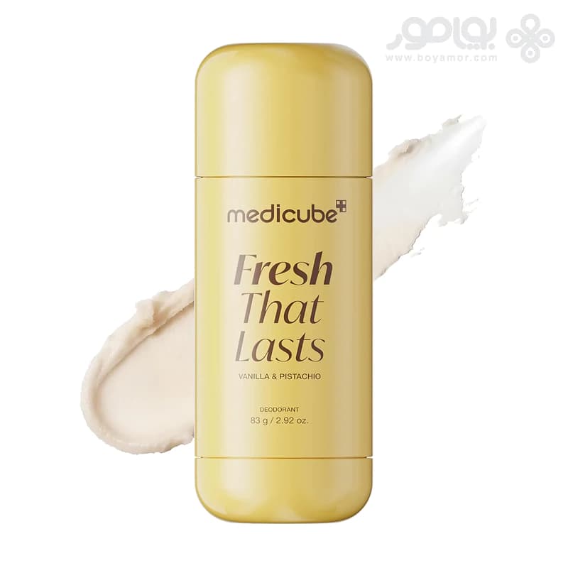 استیک دئودورانت فاقد آلومینیوم مدی کیوب FRESH THAT LASTS — تصویر ۲