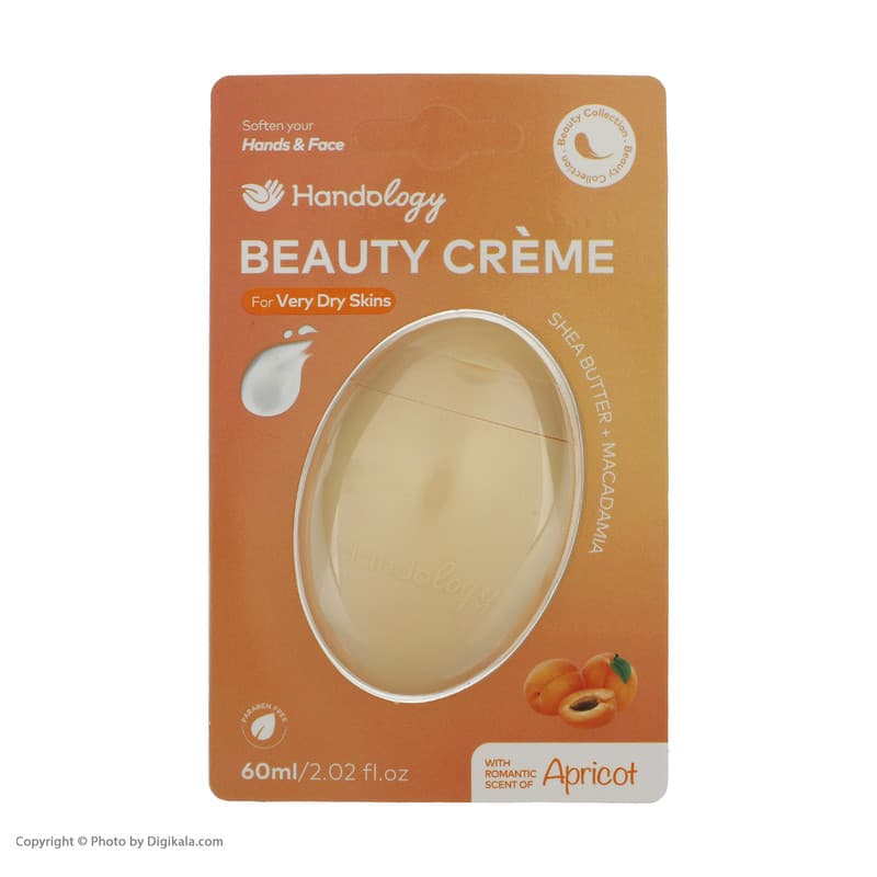 کرم مرطوبکننده صورت، دست هندولوژی مدل Apricot مناسب برای خشک حجم 60 میلیلیتر — تصویر ۸