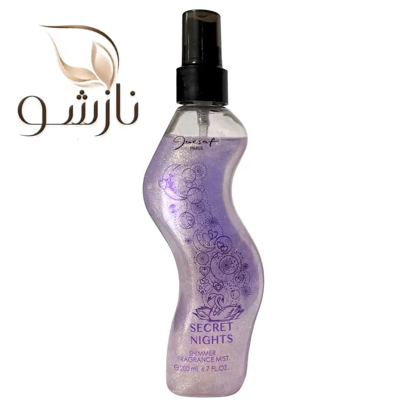 بادی اسپلش زنانه مدل Secret Nights ژک ساف