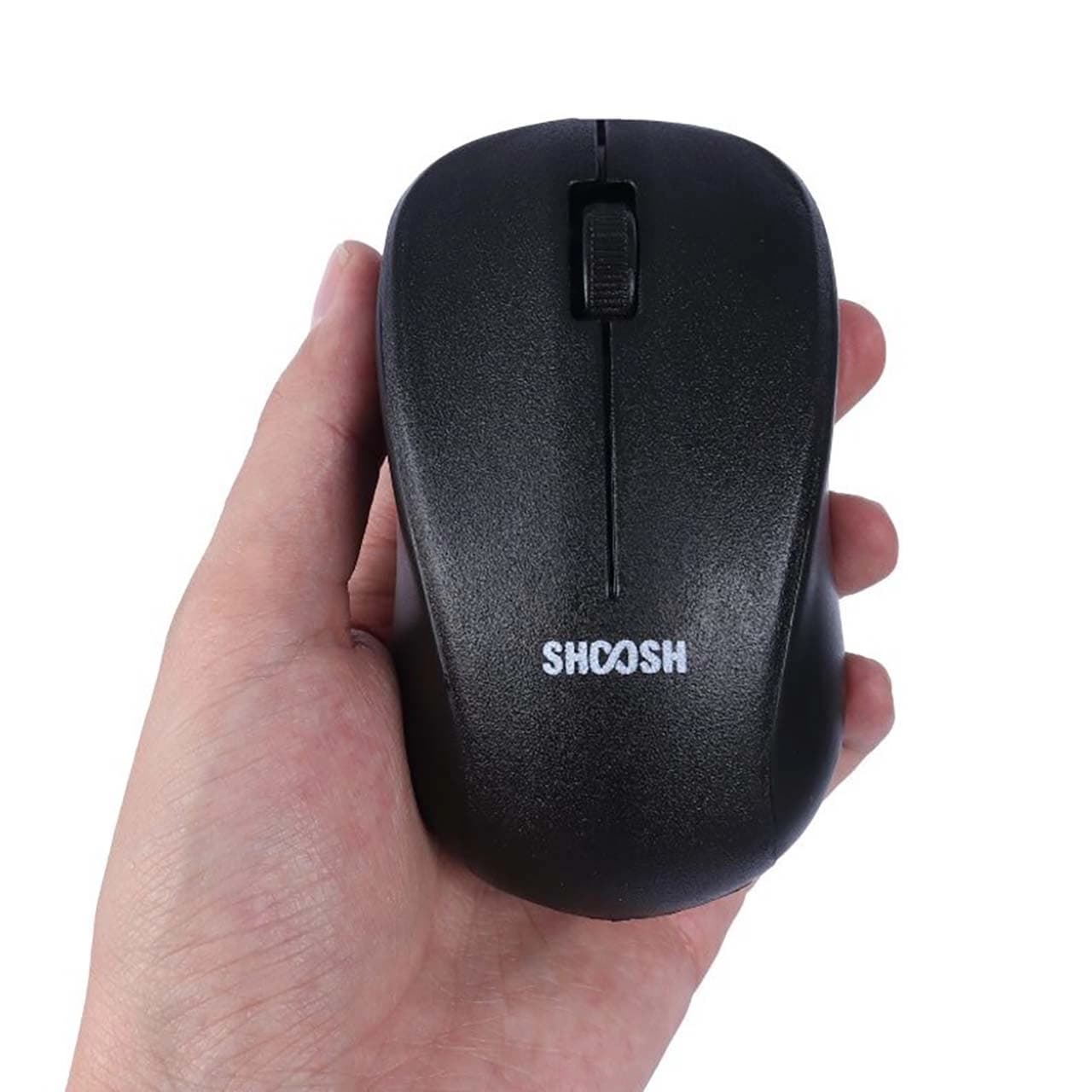 ماوس بی سیم Shoosh مدل M26W – مشکی – SMO — تصویر ۶