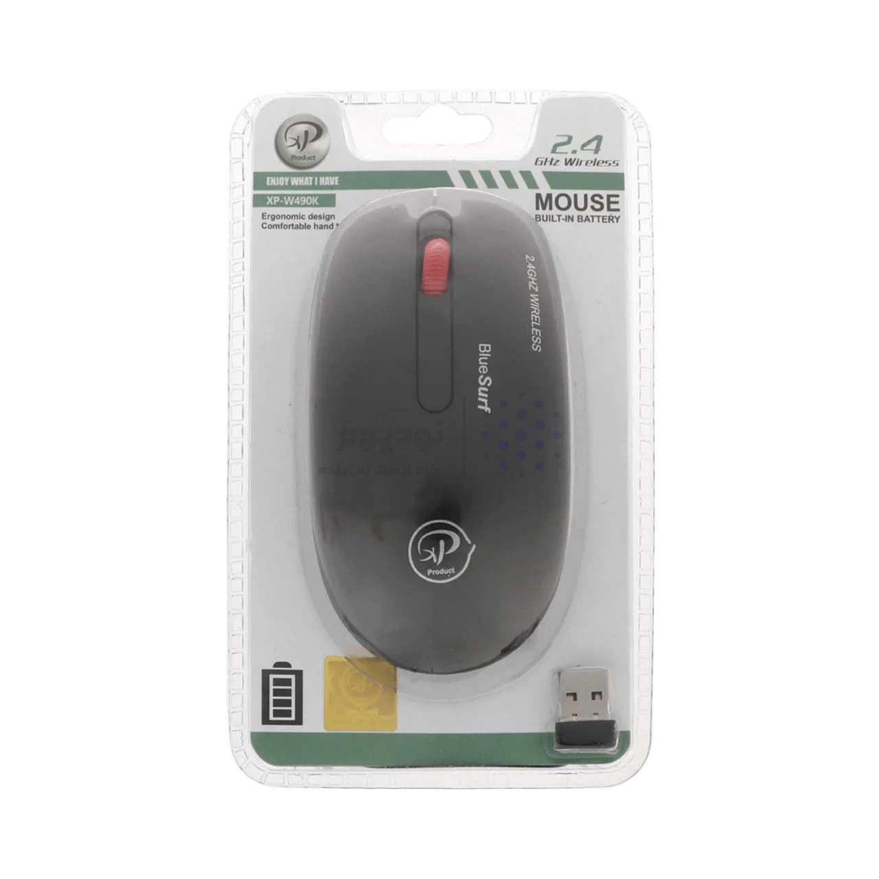 ماوس بی سیم XP Product مدل XP-W490K – مشکی – RYL — تصویر ۲