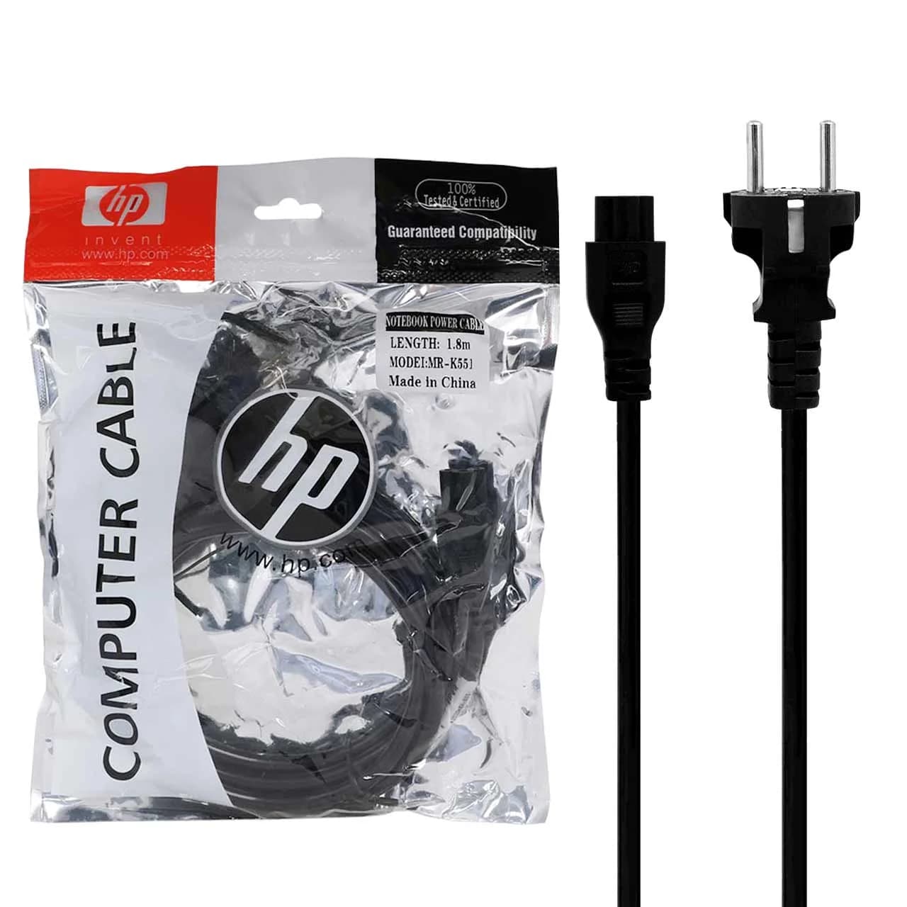 کابل برق لپ تاپ HP مدل MR-K551 طول 1.8 متری – RYL