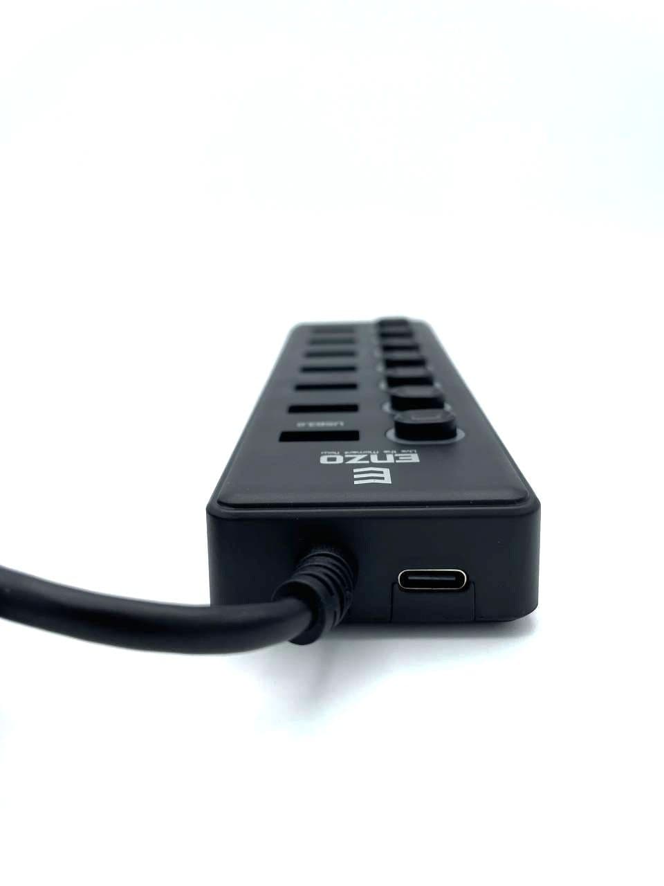 هاب 7 پورت USB3.0 آداپتور خور انزو مدل ENZO USB UH-70A — تصویر ۳