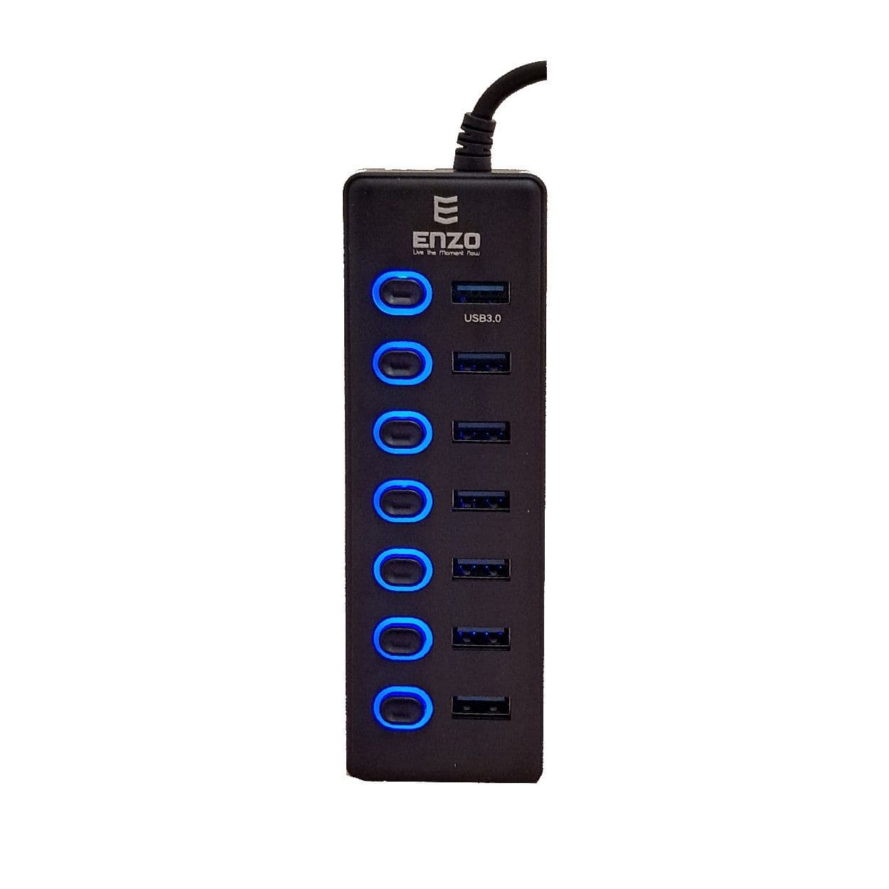 هاب 7 پورت USB3.0 آداپتور خور انزو مدل ENZO USB UH-70A — تصویر ۲