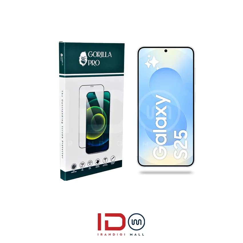 گلس و محافظ هیدروژلی (پرایوسی) نمایشگر گوشی سامسونگ مدل Galaxy S25