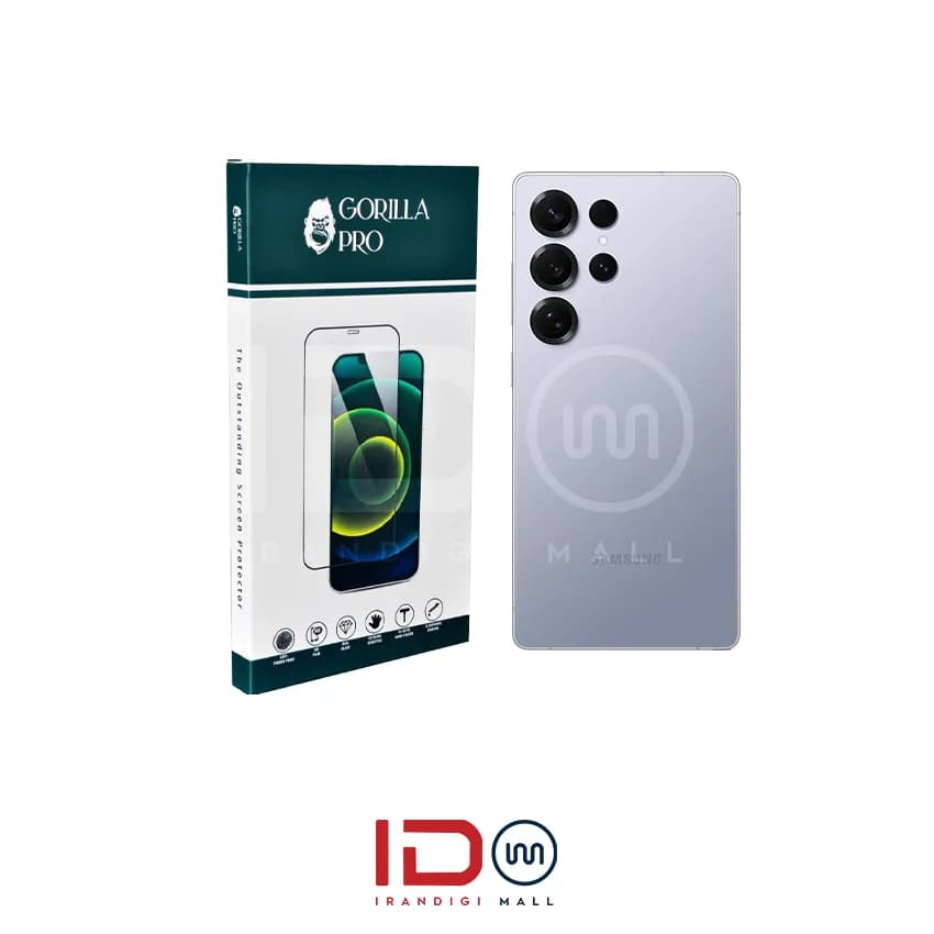 گلس و محافظ هیدروژلی شفاف بدنه گوشی سامسونگ مدل Galaxy S25 ULTRA