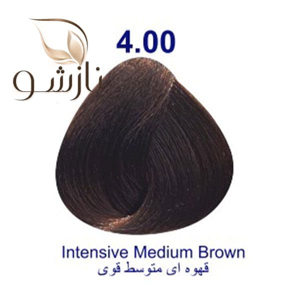 رنگ موی قهوه ای متوسط قوی پیگار شماره 4.00