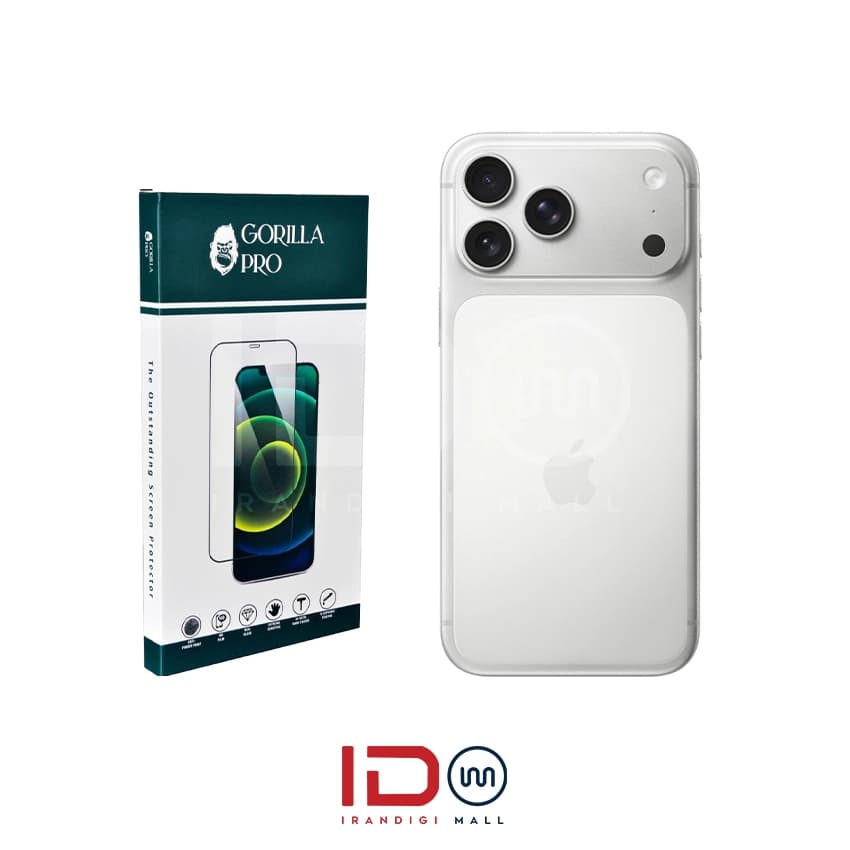 گلس و محافظ هیدروژلی (شفاف) بدنه گوشی اپل مدل iPhone 17 Pro Max