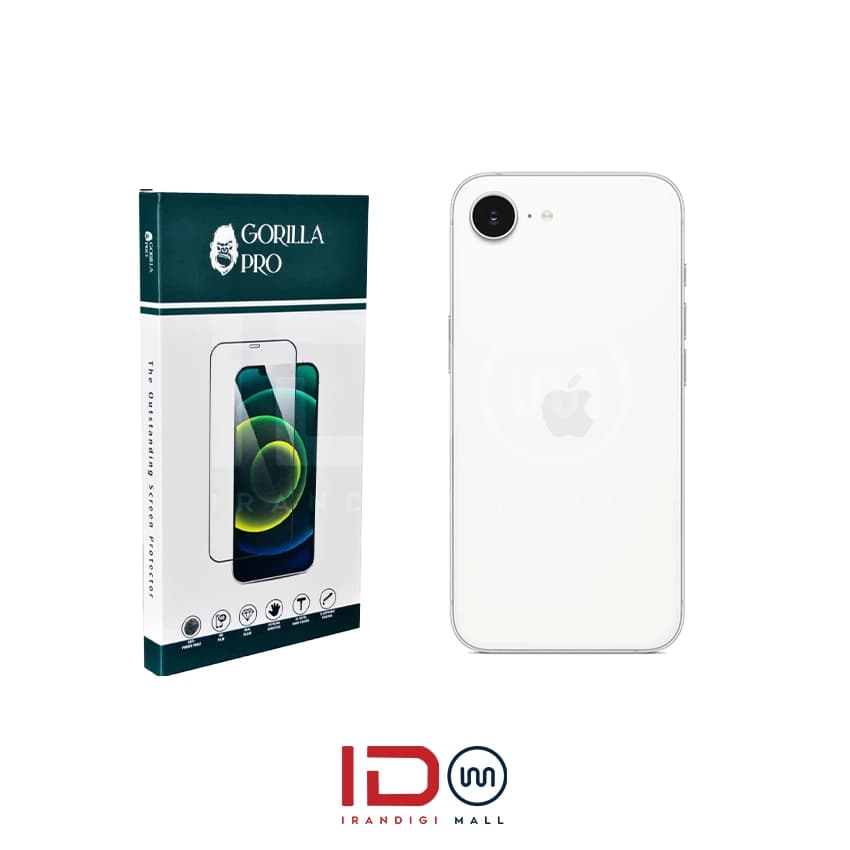 گلس و محافظ هیدروژلی (شفاف) بدنه گوشی اپل مدل iPhone 16e