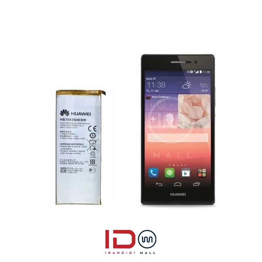 باتری اورجینال گوشی هواوی مدل Huawei Ascend P7 با یک سال گارانتی بی قید و شرط