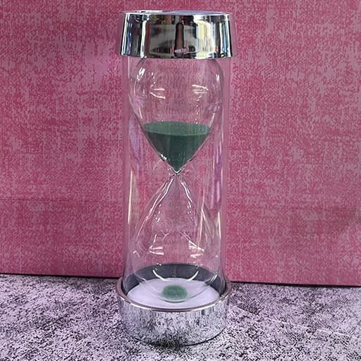 ساعت شنی شیشه ای کد (6944) — تصویر ۳