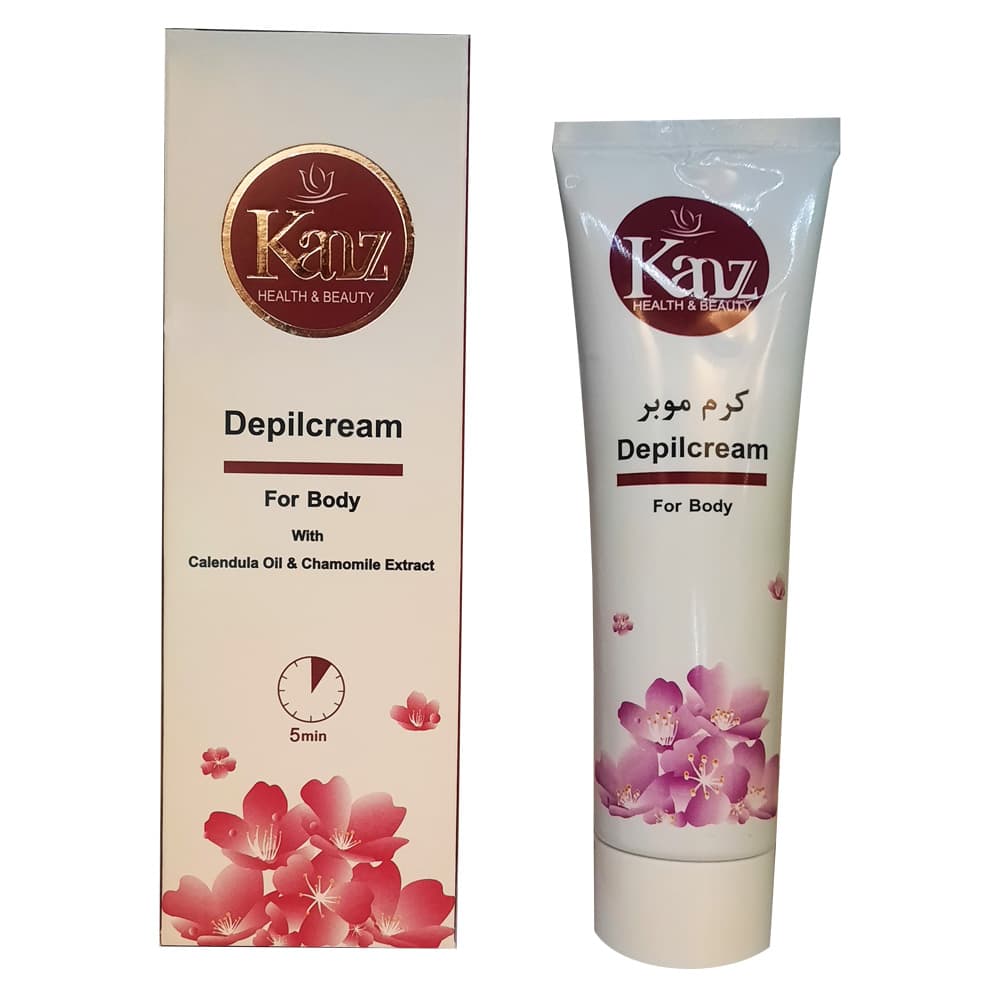 کرم موبر بدن کنز مدل لوتوس حجم 100 میلی لیتر — تصویر ۲