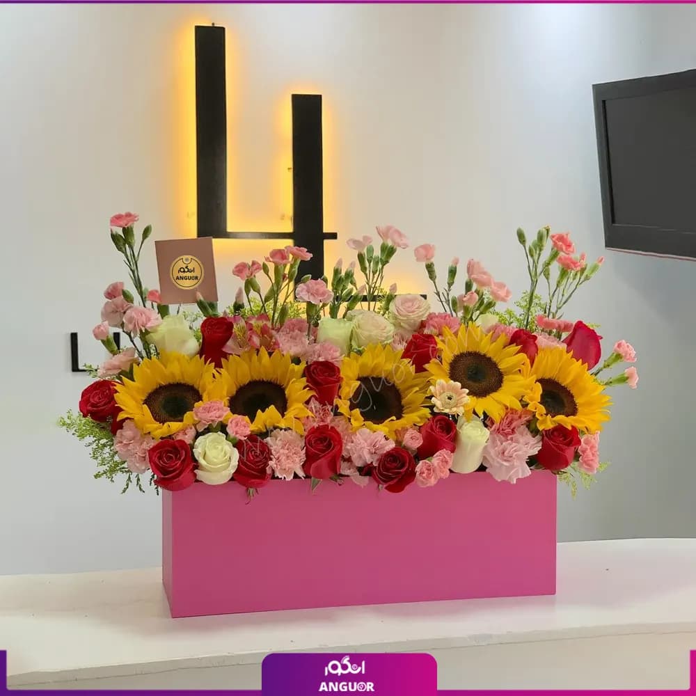 باکس گل تولد زیبای من