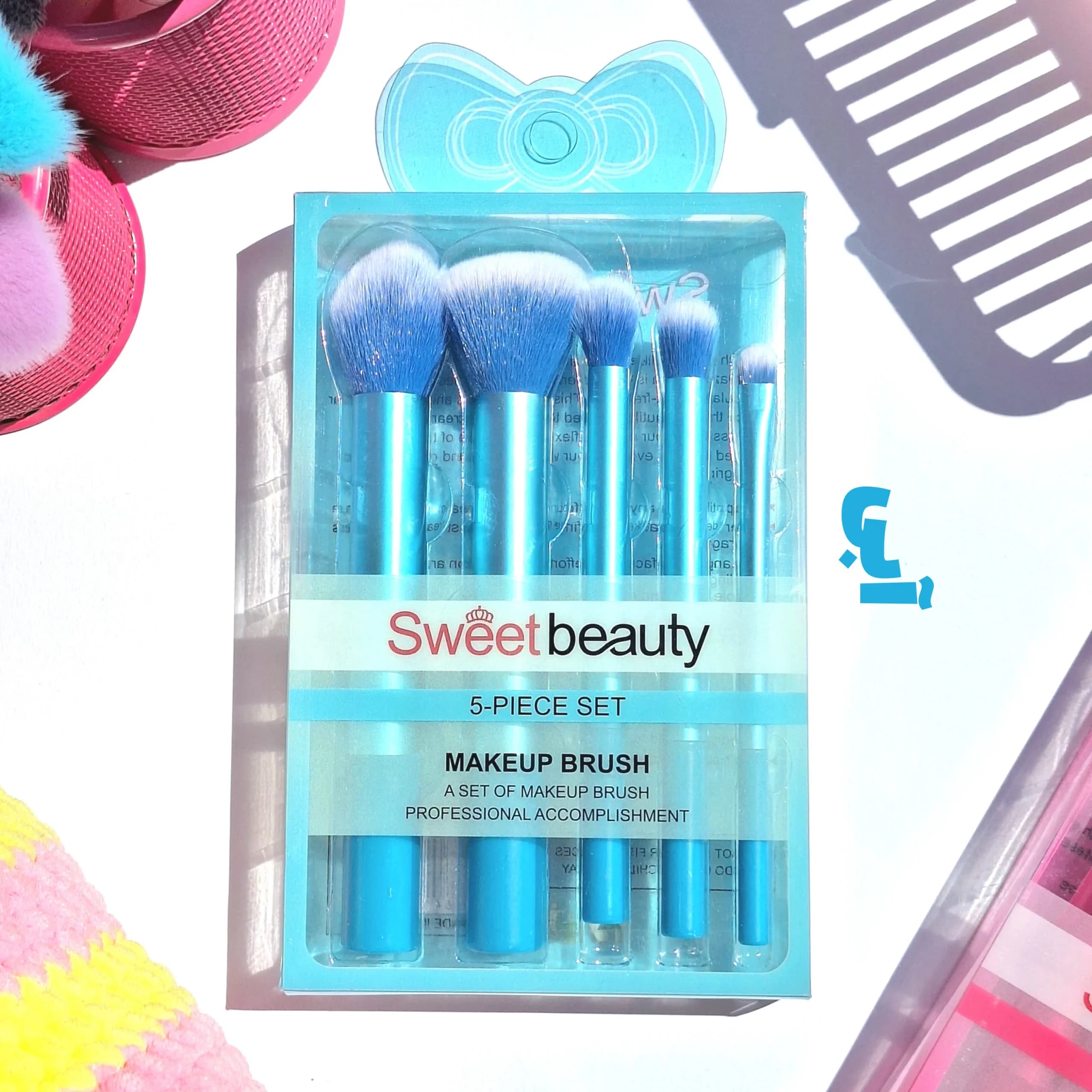ست براش آرایشی 5 تکه Sweet Beauty — تصویر ۶