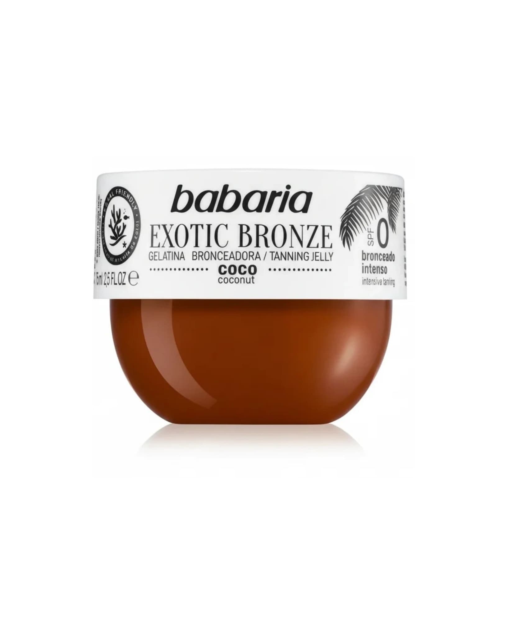 ژل برنزه کننده نارگیل باباریا مدل EXOTIC BRONZE