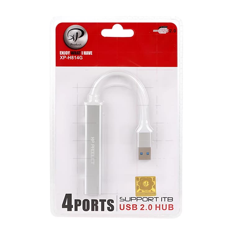 هاب 4 پورت XP USB 2.0 مدل XP-H814 — تصویر ۲