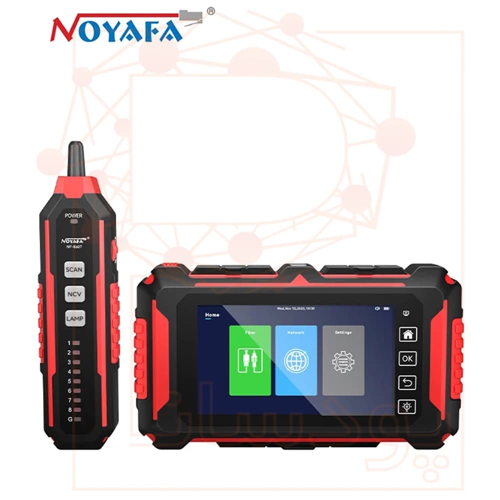دستگاه OTDR و تستر چندکاره فیبر نوری نویافا Noyafa NF-8607