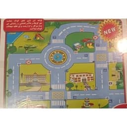 بازی فکری شهر ترافیک همراه وسایل بازی — تصویر ۵