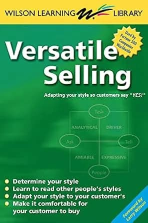 و دانلود نسخه کامل کتاب زبان اصلی Versatile Selling | دانلود کتاب خارجی