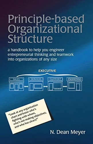 و دانلود نسخه کامل کتاب زبان اصلی Principle-based Organizational Structure: a handbook to help you engineer entrepreneurial thinking and teamwork into organizations of any size Kindle Edition | د