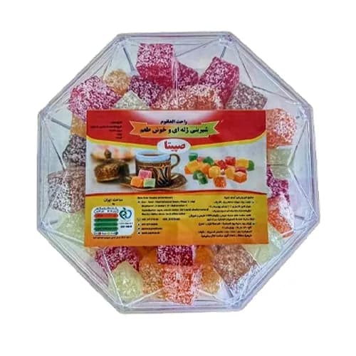 شیرینی ژله ای 8ضلعی 700 گرمی