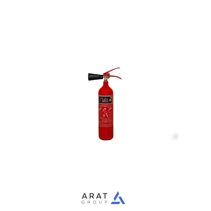 کپسول آتش‌نشانی 4 کیلوگرم دی‌اکسید کربن (CO₂) بایا