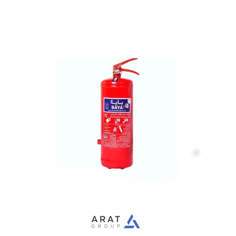 کپسول آتش نشانی پودر و گاز 6 کیلویی بایا