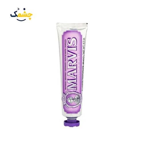 خمیردندان لوکس مارویس (Marvis) اصل ایتالیا – مدل‌های متنوع (سفیدکننده، نعنا، زنجبیل، یاسمن و دارچین) حجم ۸۵ میلی‌لیتر — تصویر ۳