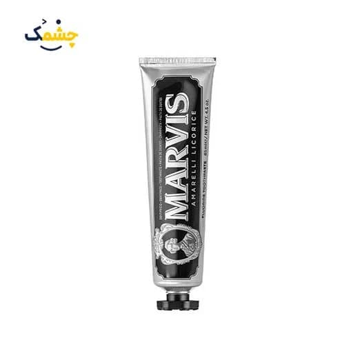 خمیردندان لوکس مارویس (Marvis) اصل ایتالیا – مدل‌های متنوع (سفیدکننده، نعنا، زنجبیل، یاسمن و دارچین) حجم ۸۵ میلی‌لیتر — تصویر ۷