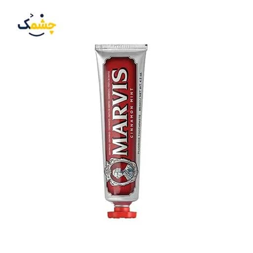 خمیردندان لوکس مارویس (Marvis) اصل ایتالیا – مدل‌های متنوع (سفیدکننده، نعنا، زنجبیل، یاسمن و دارچین) حجم ۸۵ میلی‌لیتر — تصویر ۵