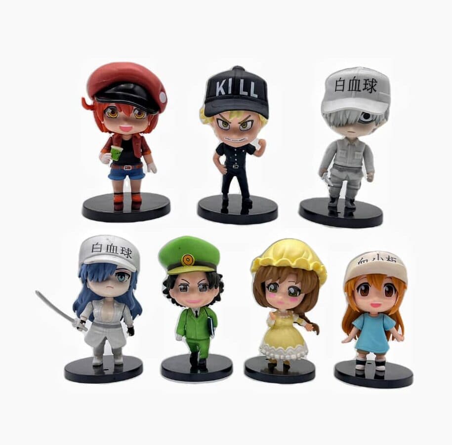 ست فیگور انیمه cellsatwork